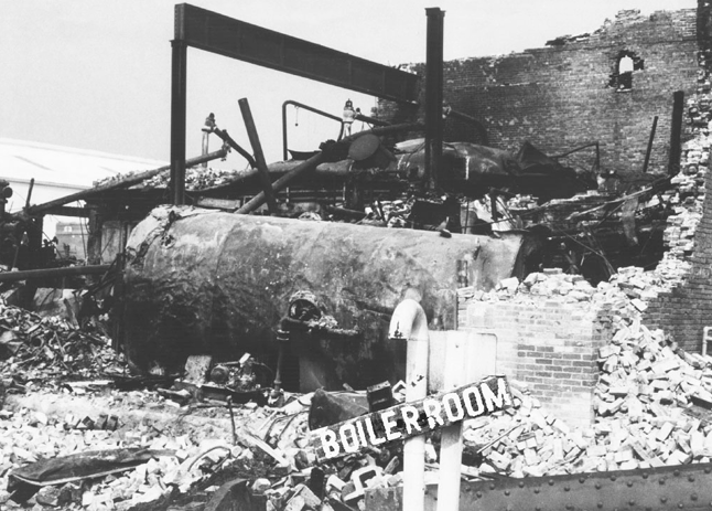 Falha em vaso de press�o