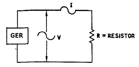 circuito em série com um resistor