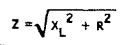 fórmula para o cálculo do módulo (amplitude ou intensidade) da impedancia