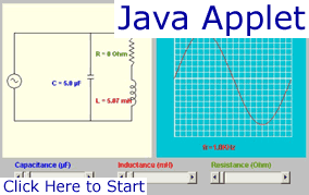 Aplicativo Java de Ressonncia de Circuito