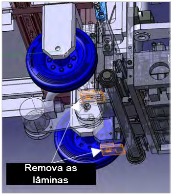 remove the vertical rail system 2