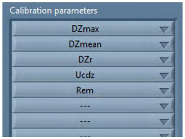 calibration parameters