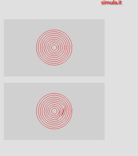 Efeito do defeito no sinal Efeito do defeito no sinal