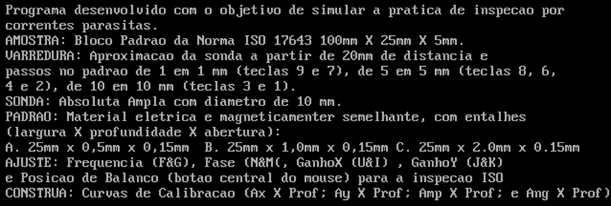 Instruções do Programa ECPadISOA